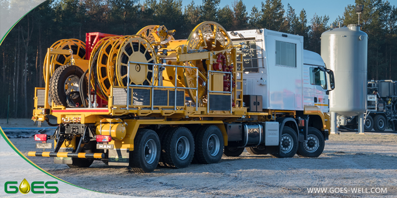 Coiled Tubing Unit Truck made in Germany